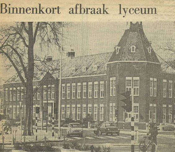 C.F. Klaarstraat afbraak lyceum.jpg