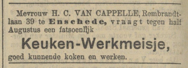 Rembrandtlaan 39 H.C. van Cappelle advertentie 20-6-1913.jpg