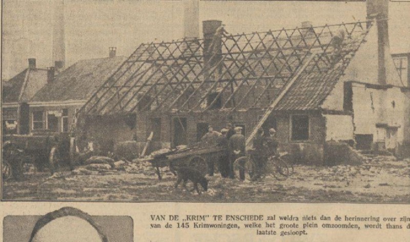 Krim de laatste woningen krantenfoto Algemeen Handelsblad 8-12-1934.jpg