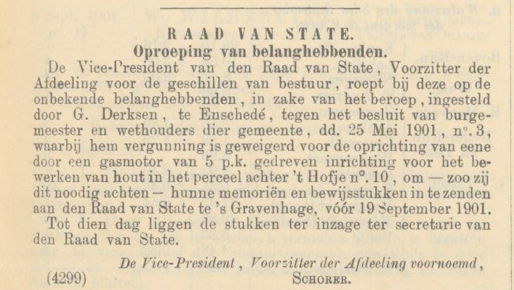 Achter het Hofje G. Derksen Ned. Staatscourant 2-12-1922.jpg