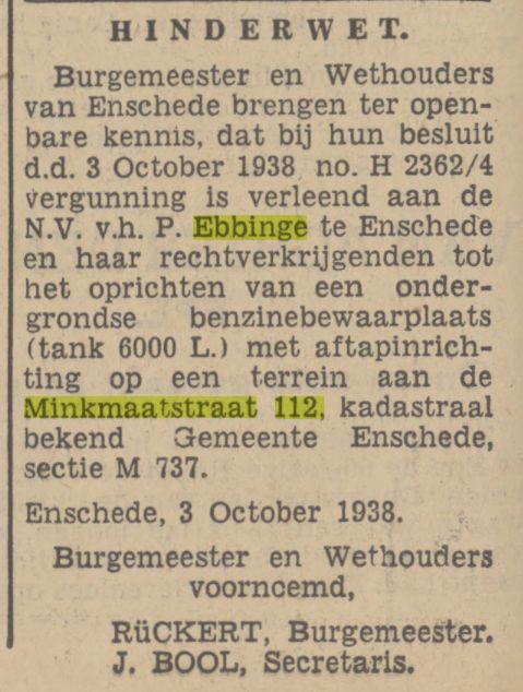 Minkmaatstraat 112 P. Ebbinge advertentie Tubantia 3-10-1938.jpg