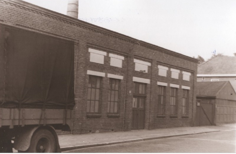 Bleekweg 14 Voorzijde fabriekshal Wisselink's Textielmaatschappij 1967.jpg