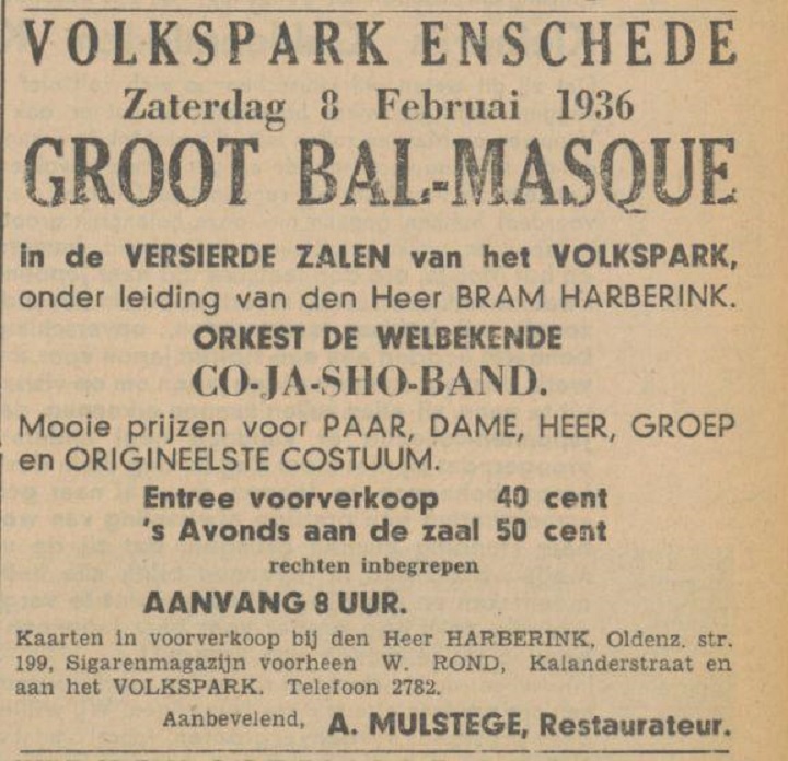 Volkspark A. Mulstege carnavalsadvertentie 31-1-1936.jpg