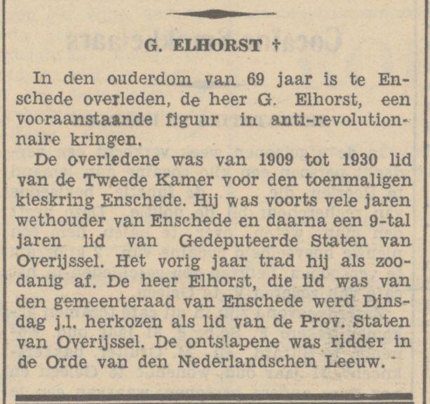G. Elhorst overleden krantenbericht 24-4-1935.jpg