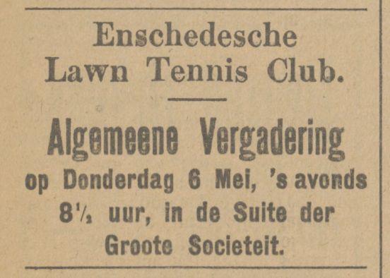 Enschedesche Lawn Tennis Club advertentie Tubantia 3-5-1915.jpg