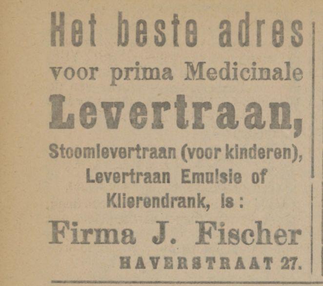 Haverstraat 27 J. Fischer advertentie Tubantia 24-10-1914.jpg
