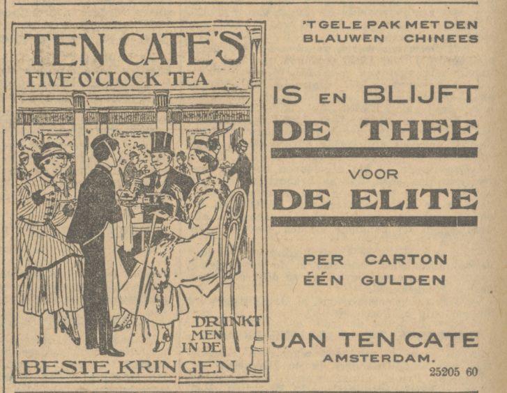Ten Cate thee advertentie 7-5-1922.jpg