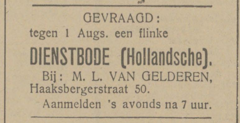 Haaksbergerstraat 50 M.L. van Gelderen advertentie Tubantia 29-5-1923.jpg