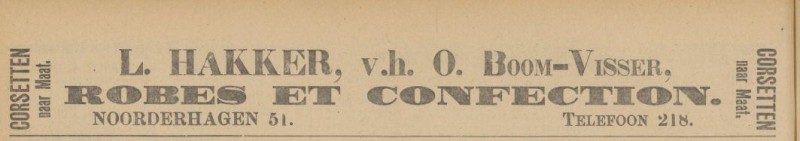 Noorderhagen 51 L. Hakker v.h. O. Boom-Visser advertentie Tubantia 14-5-1913.jpg