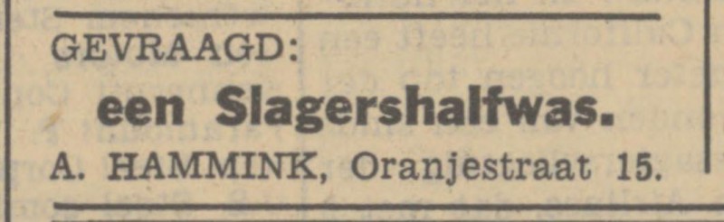 Oranjestraat 15 A. Hammink advertentie Tubantia 13-6-1938.jpg