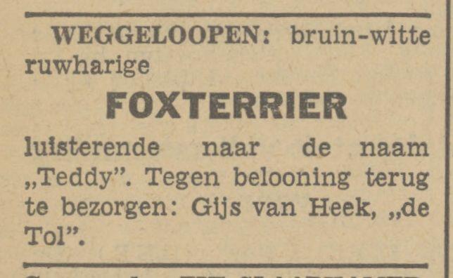 De Tol Gijs van Heek advertentie Tubantia 5-11-1941.jpg