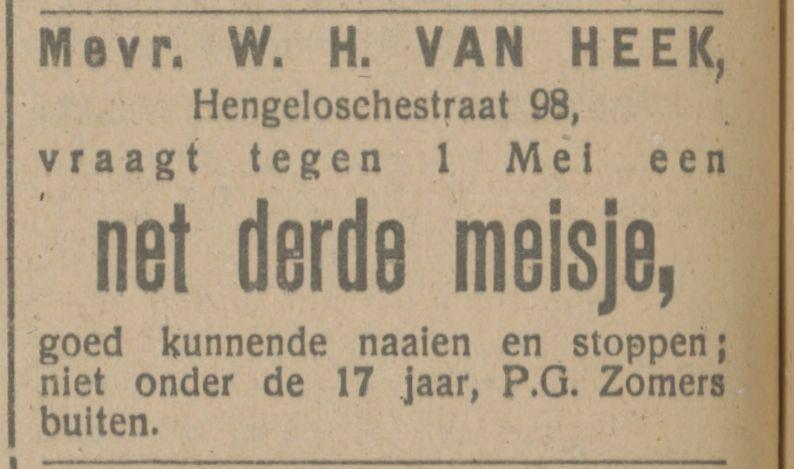 Hengelosestraat 98 W.H. van Heek advertentie Tubantia 9-2-1916.jpg
