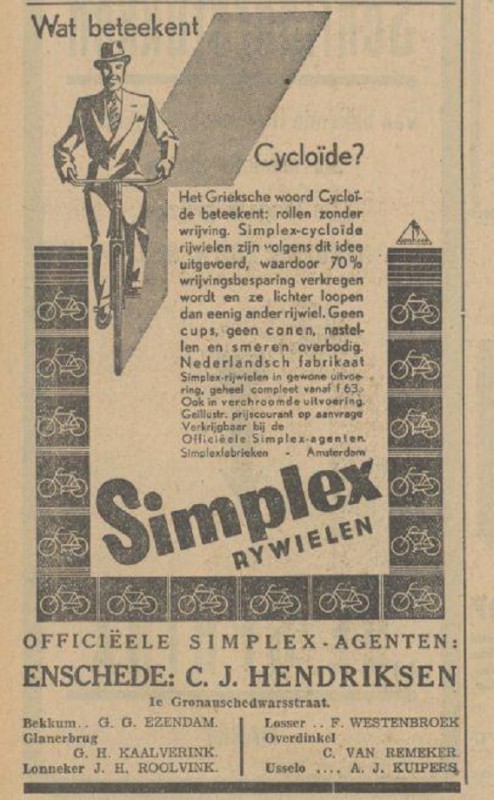 1e Gronauschedwarsstraat C.J. Hendriksen advertentie Tuantia 15-5-1931.jpg