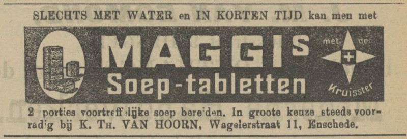Wagelerstraat 11 K.Th.van  Hoorn advertentie Tubantia 15-10-1910.jpg