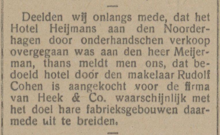 Noorderhagen hotel Heijmans krantenbericht Tubantia 27-12-1916.jpg