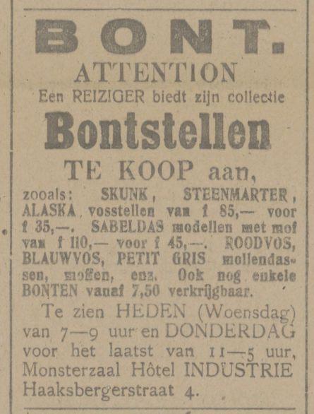 Haaksbergerstraat 4 Hotel Industrie advertentie Tubantia 24-11-1915.jpg