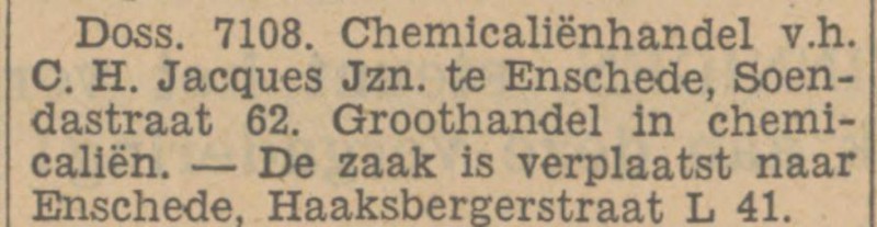Soendastraat 62 C.H. Jacques Jzn. krantenbericht Tubantia 12-7-1934.jpg