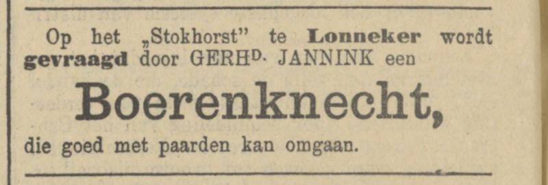 Stokhorst Lonneker Herh. Jannink advertentie Tubantia 17-11-1914.jpg