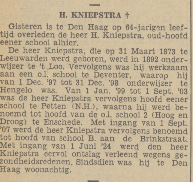 Brinkstraat H. Kniepstra krantenbericht 19-5-1937.jpg