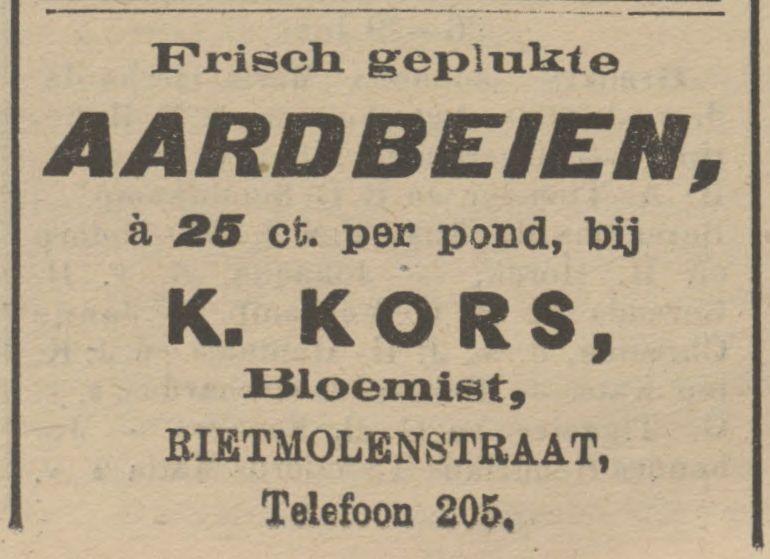 Rietmolenstraat K.Kors Bloemist advertentie Tubantia 29-6-1909.jpg