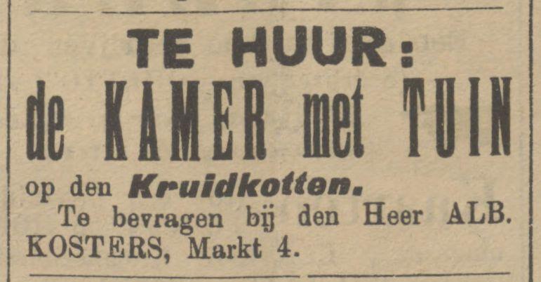 Markt 4 Alb. Kosters advertentie Tubantia 13-11-1906.jpg