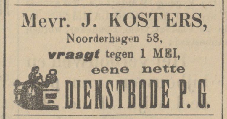 Noorderhagen 58 J. Kosters advertentie Tubantia 11-3-1909.jpg