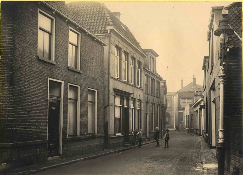 Hofstraat 1930 Gezien in westelijke richting Langestraat.jpg