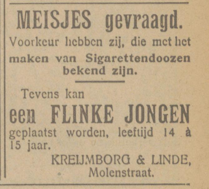 Molenstraat Kreijmborg & Linde advertentie Tubantia 12-6-1925.jpg