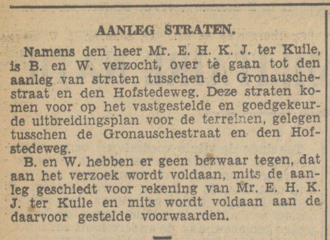 Gronauschestraat Mr. E.H.K.J ter Kuile krantenbericht Tubantia 25-3-1938.jpg