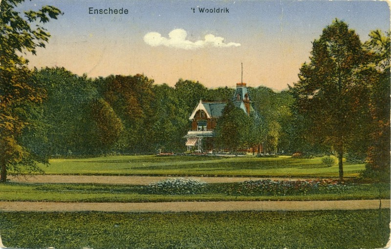 Gronausestraat Wooldrikspark 't Wooldrik vroeger villa van het echtpaar Mr. Hendrik ter Kuile en Hendrika Cromhoff.jpg