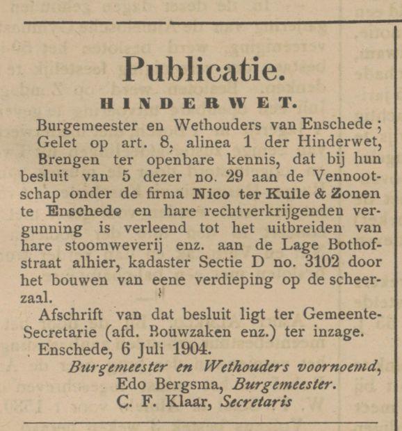 Lage Bothofstraat Nico ter Kuile & Zonen Hinderwet 7-7-1904.jpg