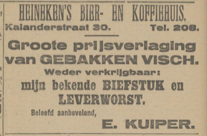 Kalanderstraat 30 E. Kuiper advertentie Tubantia 29-3-1919.jpg