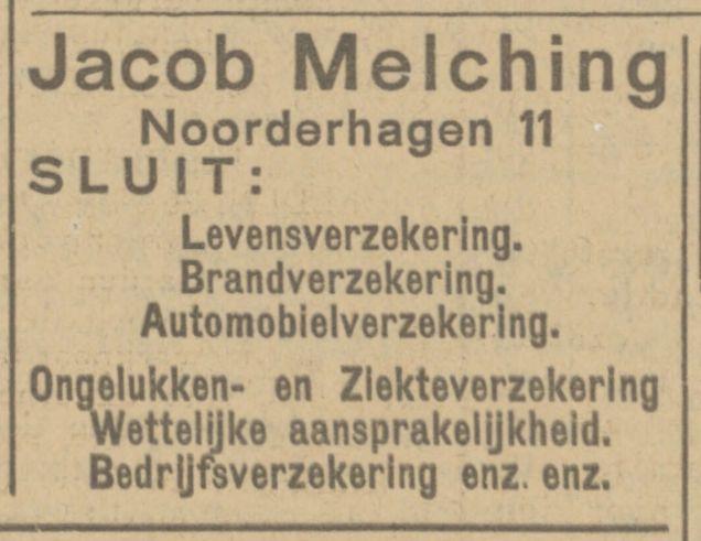 Noorderhagen 11 Jacob Melching advertentie Tubantia 27-11-1924.jpg