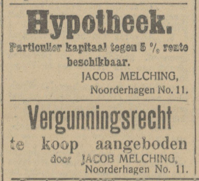 Noorderhagen 11 Jacob Melching advertentie Tubantia 21-3-1916.jpg