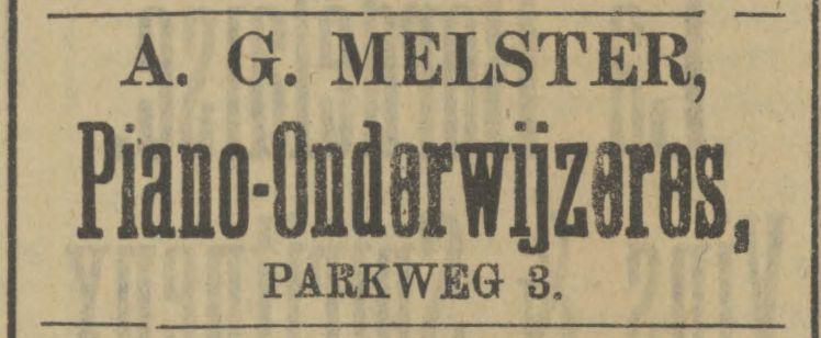 Parkweg 3 A.G. Melster advertentie Tubantia 12-7-1910.jpg