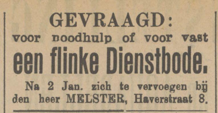 Haverstraat 8 Melster advertentie Tubantia 28-12-1911.jpg