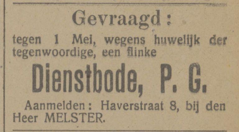 Haverstraat 8 Melster advertentie Tubantia 13-1-1916.jpg
