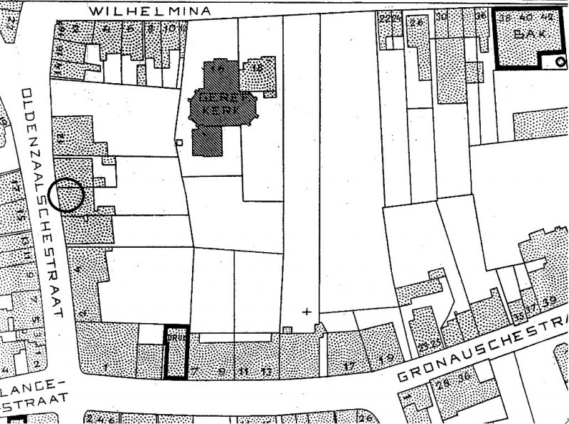 Oldenzaalsestraat 1-19 links 2-16 rechts kadaster 1913 N16.jpg