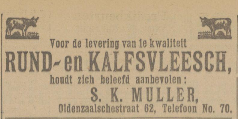 Oldenzaalsestraat 62 S.K.Muller advertentie Tubantia 31-3-1925.jpg