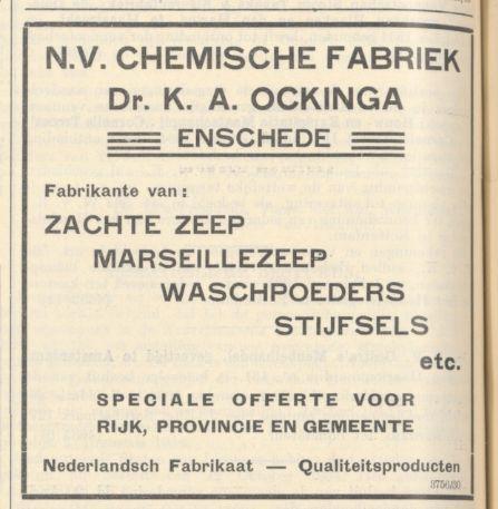 N.V. Chemische FabriekDr. K.A. Ockinga advertentie 25-10-1934.jpg
