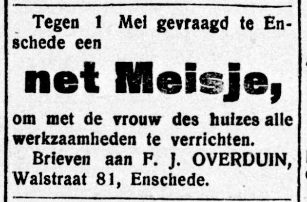 Walstraat 81 F.J. Overduin advertentie 2-3-1912.jpg