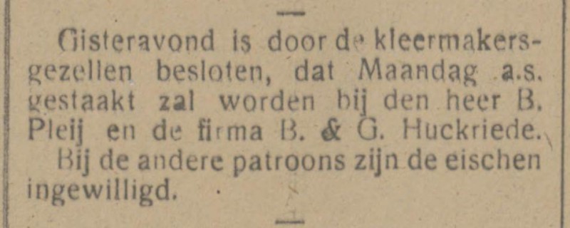 Kalanderstraat B. Pleij kleermaker krantenbericht Tubantia 24-3-1917.jpg