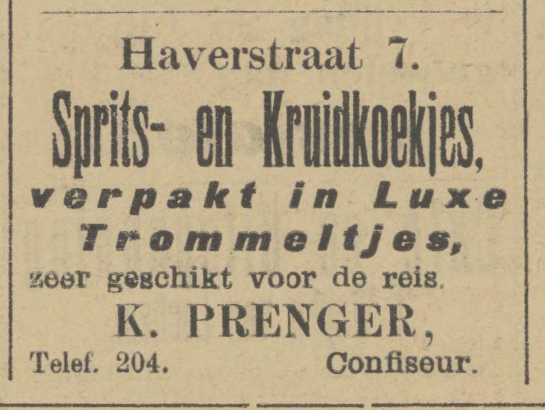 Haverstraat 7 K. Prenger confiseur advertentie Tubantia 25-7-1907.jpg