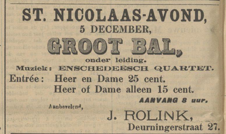 Deurningerstraat 27 cafe J. Rolink advertentie Tubantia 2-12-1911.jpg