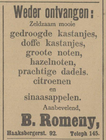 Haaksbergerstraat 92 B. Romeny advertentie Tubantia 22-1-1914.jpg