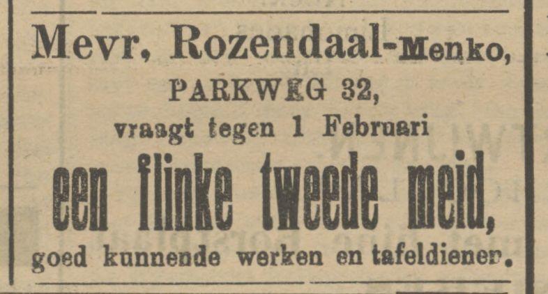 Parkweg 32 Mevr. Rozendaal-Menko advertentie Tubantia 23-11-1911.jpg