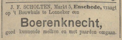 Markt 5 J.F. Scholten advertentie 9-12-1912.jpg