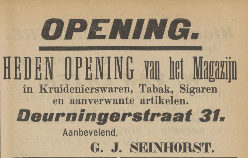 Deurningerstraat 31 G.J. Seinhorst advertentie Tubantia 18-8-1900.jpg