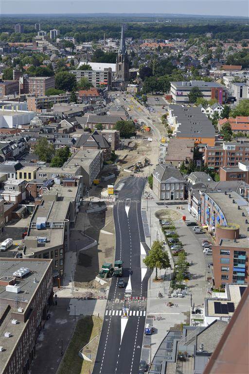 Eerste deel van groenere Oldenzaalsestraat Enschede is klaar.jpg