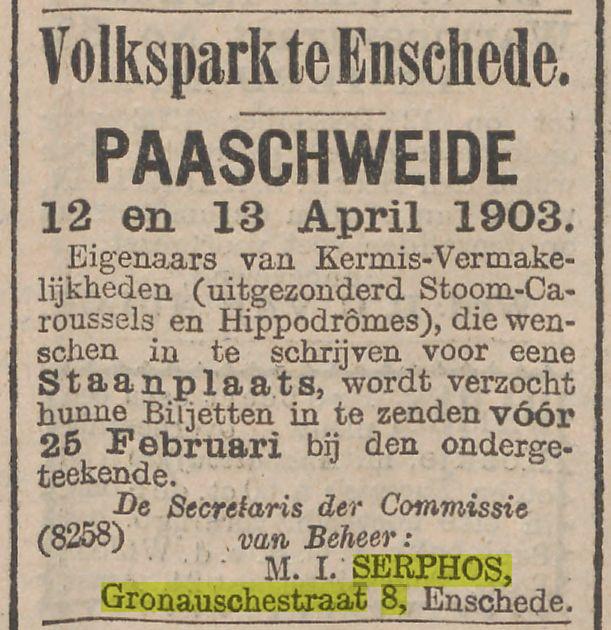 Gronauschestraat 8 M.I. Serphos advertentie 26-1-1903.jpg